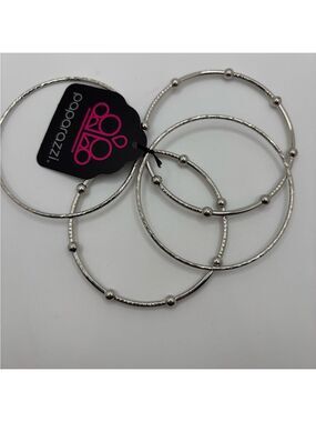 Paparazzi Silver Bracelet Set